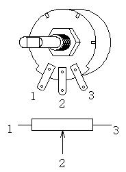 電位器接線(xiàn)圖